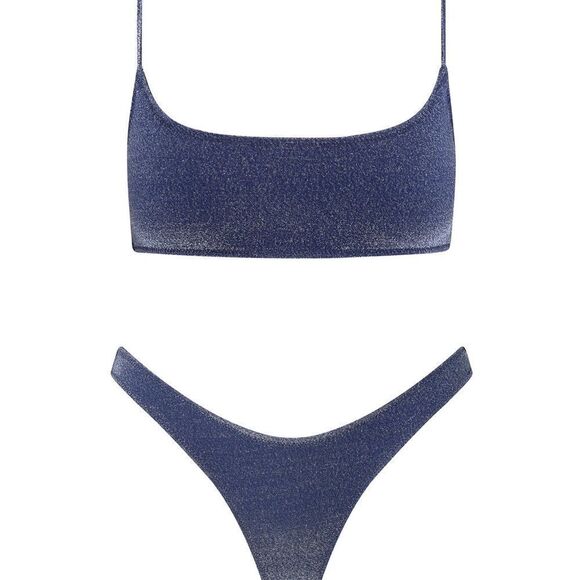 TRIANGL MICA - CHEEKY RIVERSIDE SPARKLE SET NO BAG NEW WITH TAGS - Picture 9 of 10